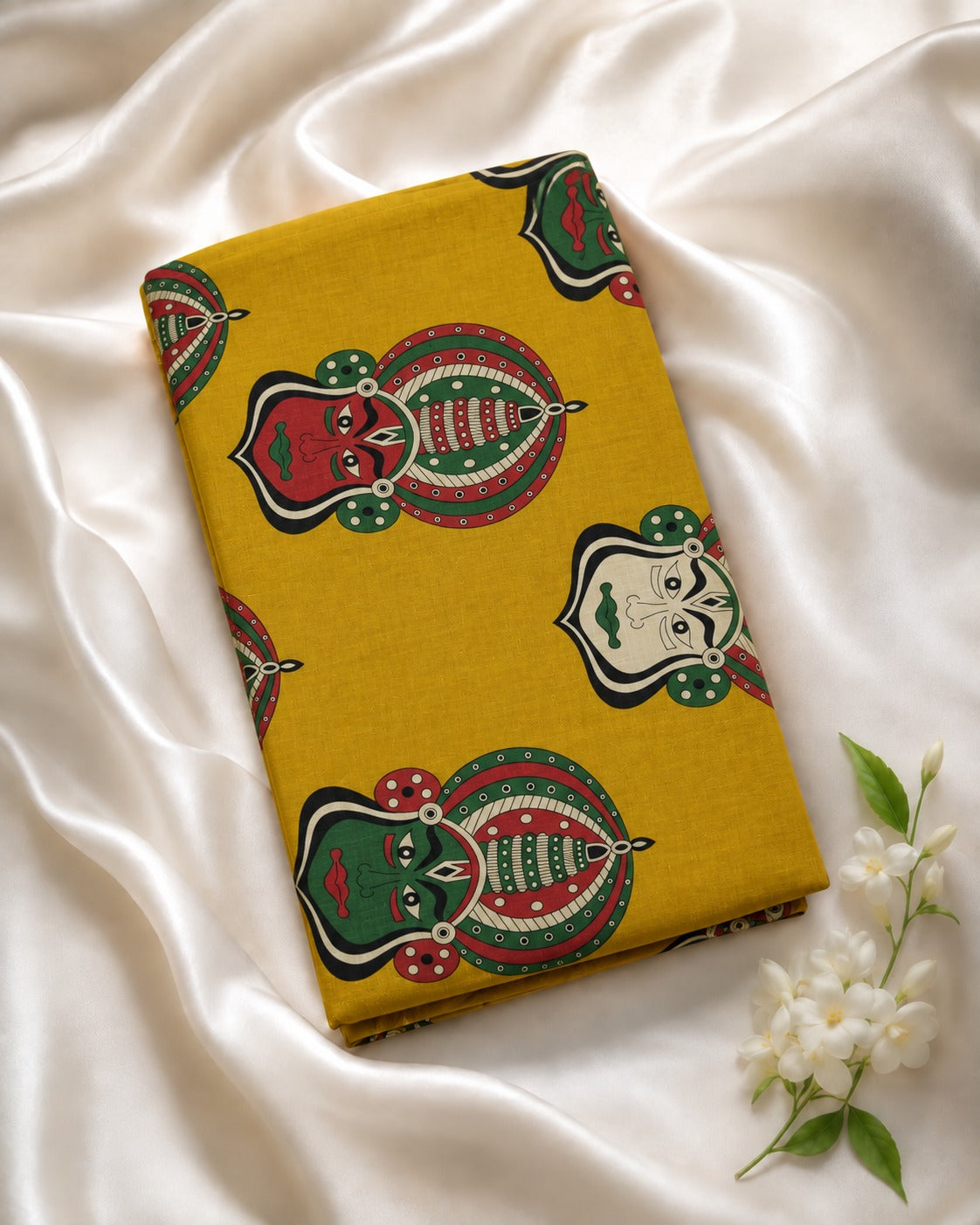 Pure Cotton Fabric -KADAK165 (YELLOW)