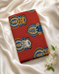 Pure Cotton Fabric -KADAK165 (RED)