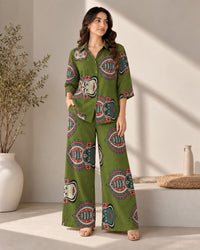 Pure Cotton Fabric -KADAK165 (GREEN)