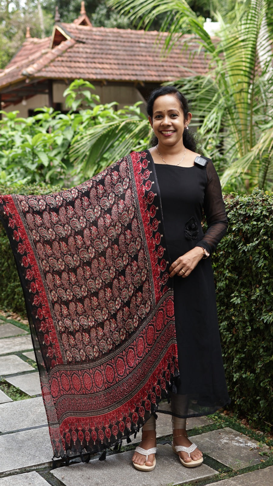 CHIFFON CRUSHED DUPATTA - DUP300