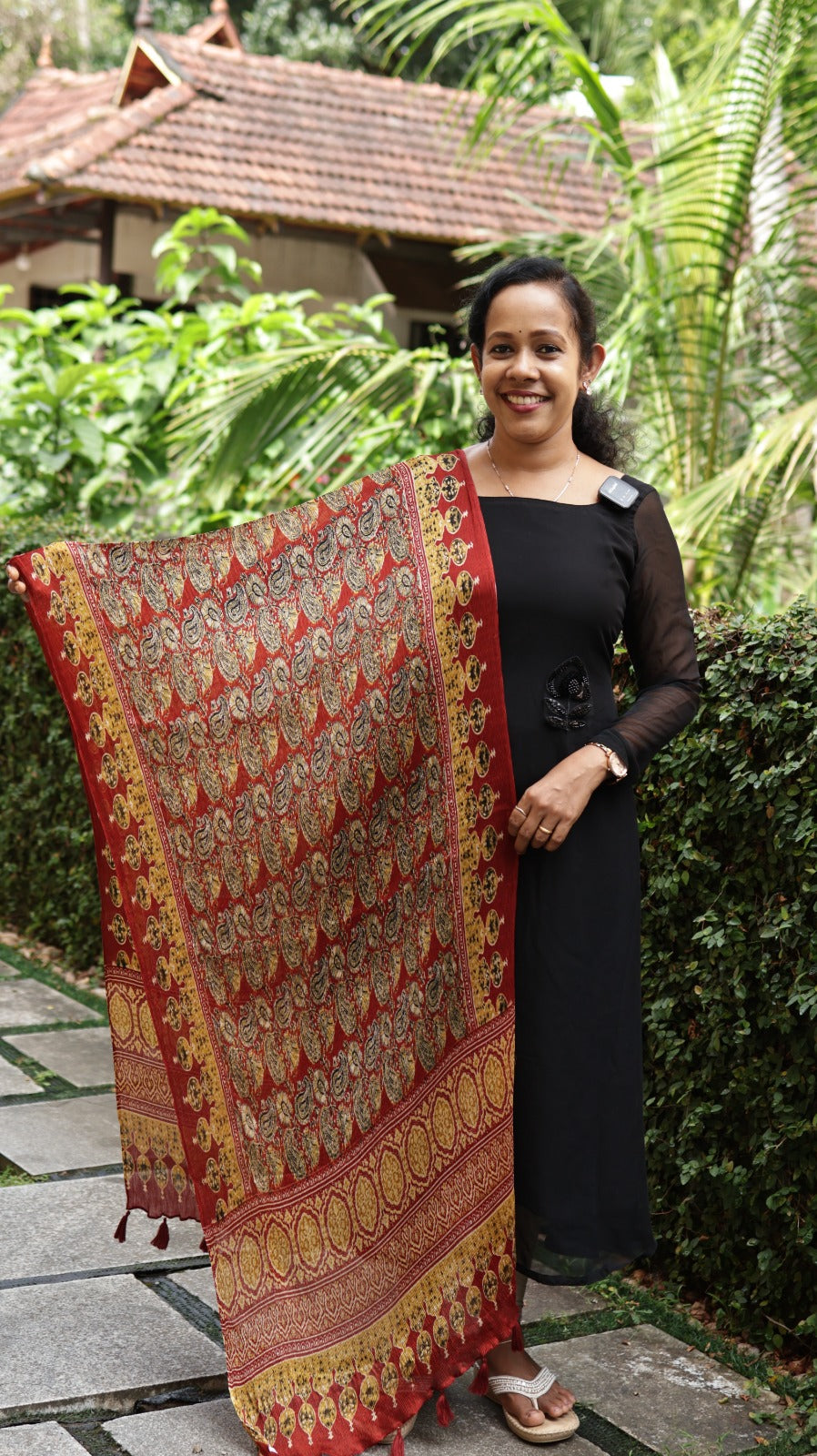 CHIFFON CRUSHED DUPATTA - DUP300