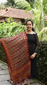 CHIFFON CRUSHED DUPATTA - DUP300