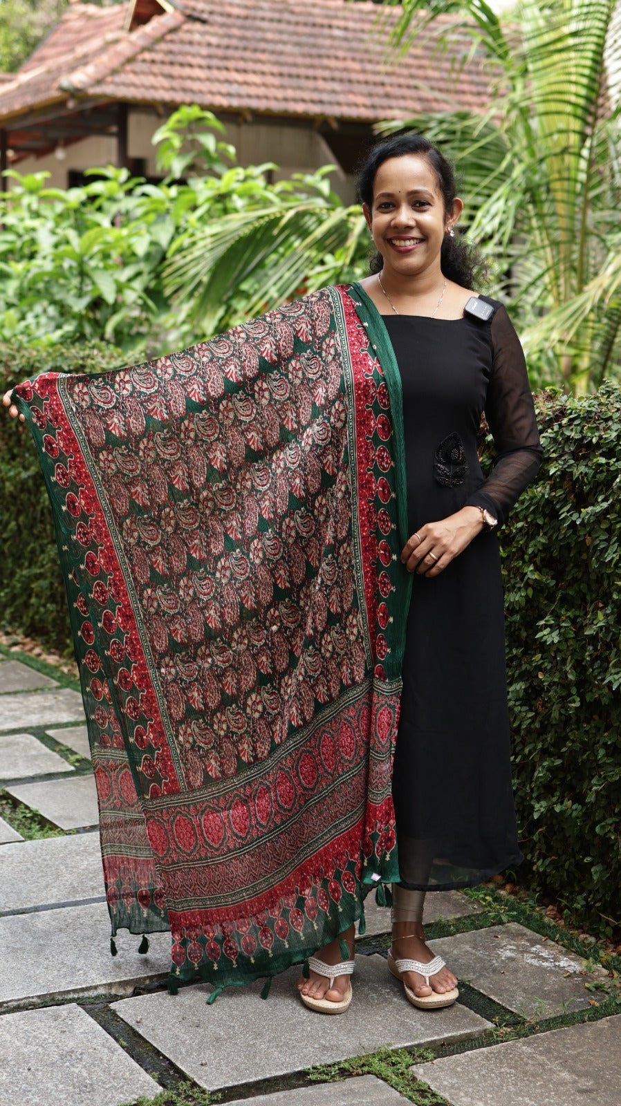 CHIFFON CRUSHED DUPATTA - DUP300