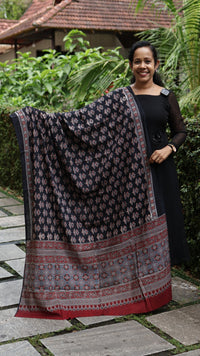 COTTON AJRAKH DUPATTA -KDP10