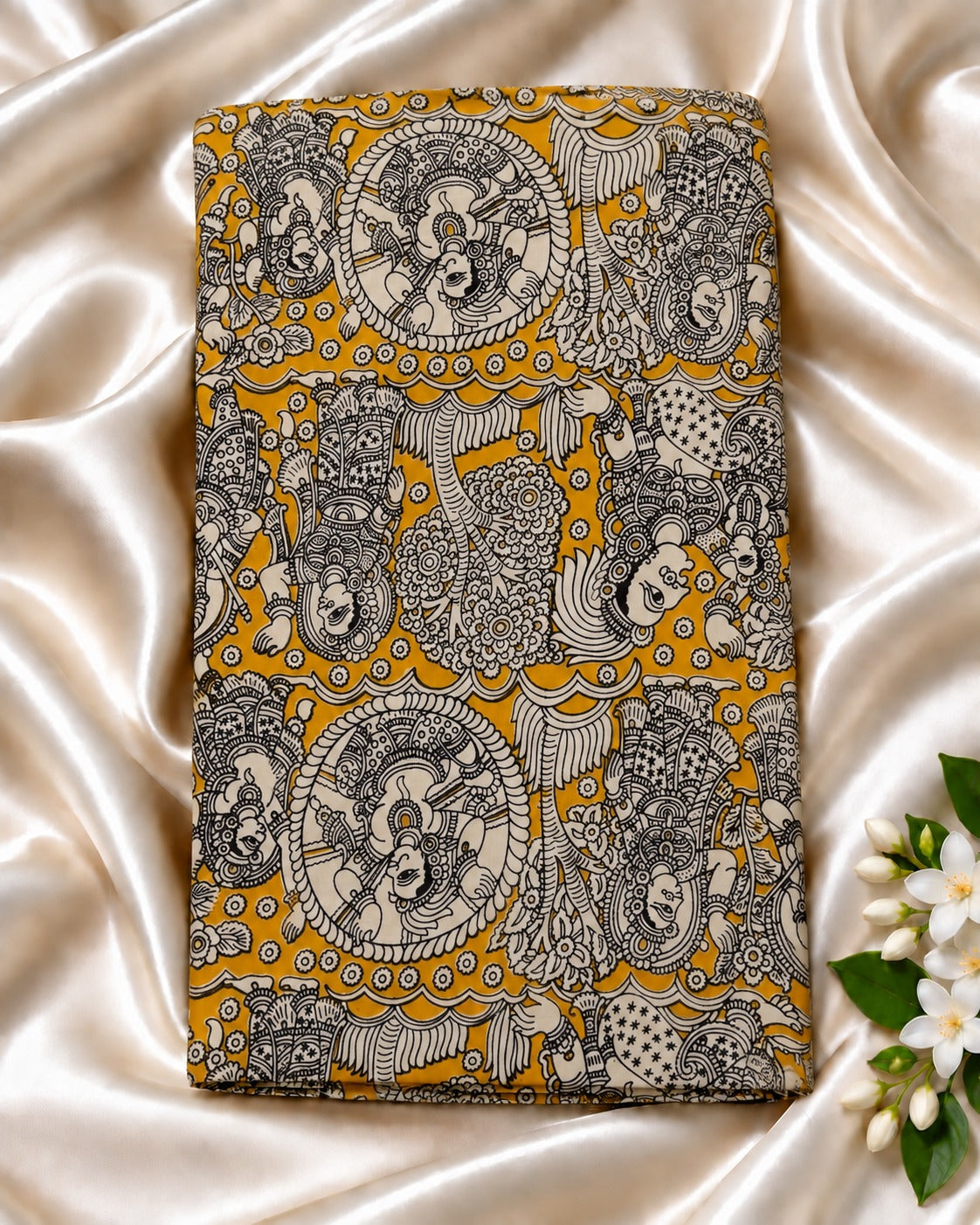 KALAMKARI KOTTON FABRIC-KM180