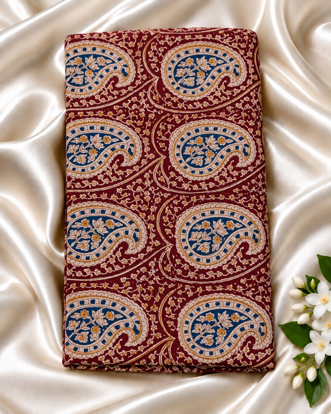 KALAMKARI KOTTON FABRIC-KM180