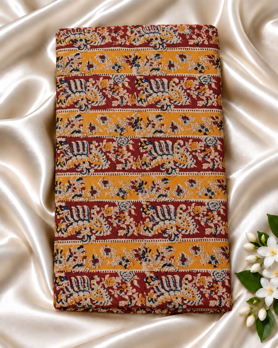 KALAMKARI KOTTON FABRIC-KM180