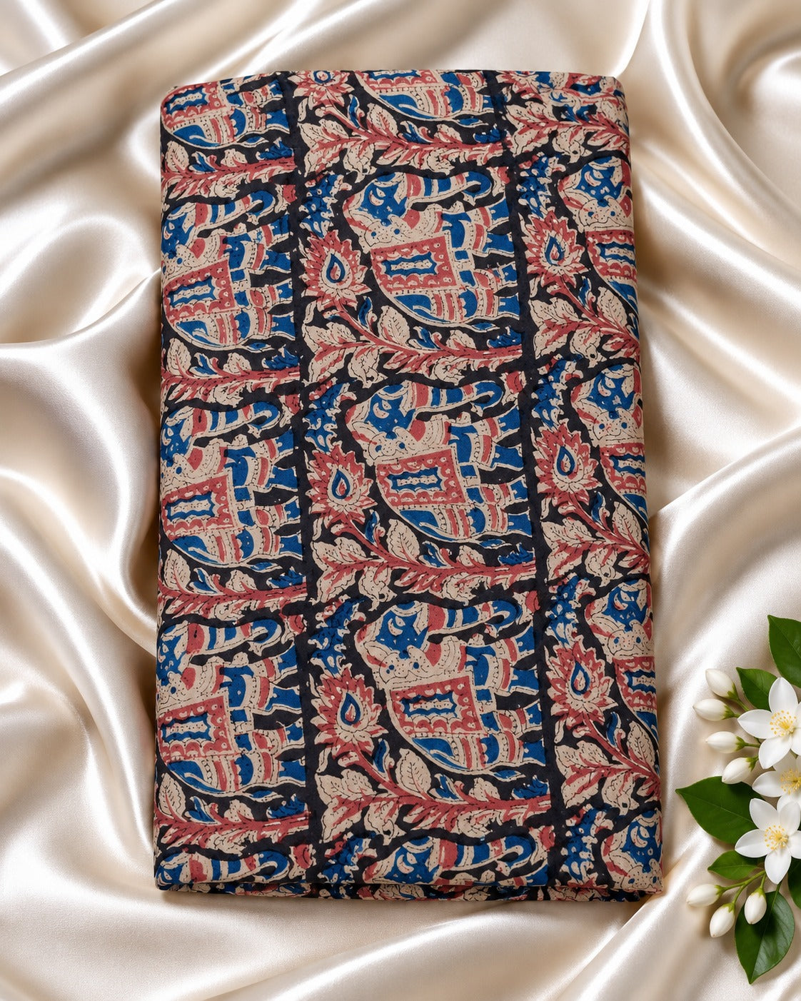 KALAMKARI KOTTON FABRIC-KM180