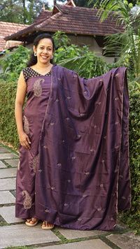SEMI PARTYWEAR SALWAR SUIT -MANGO699