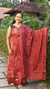 SEMI PARTYWEAR SALWAR SUIT -MANGO699