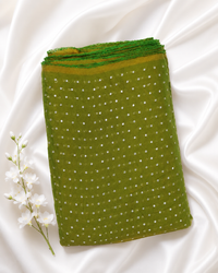 semi silk butta fabric
