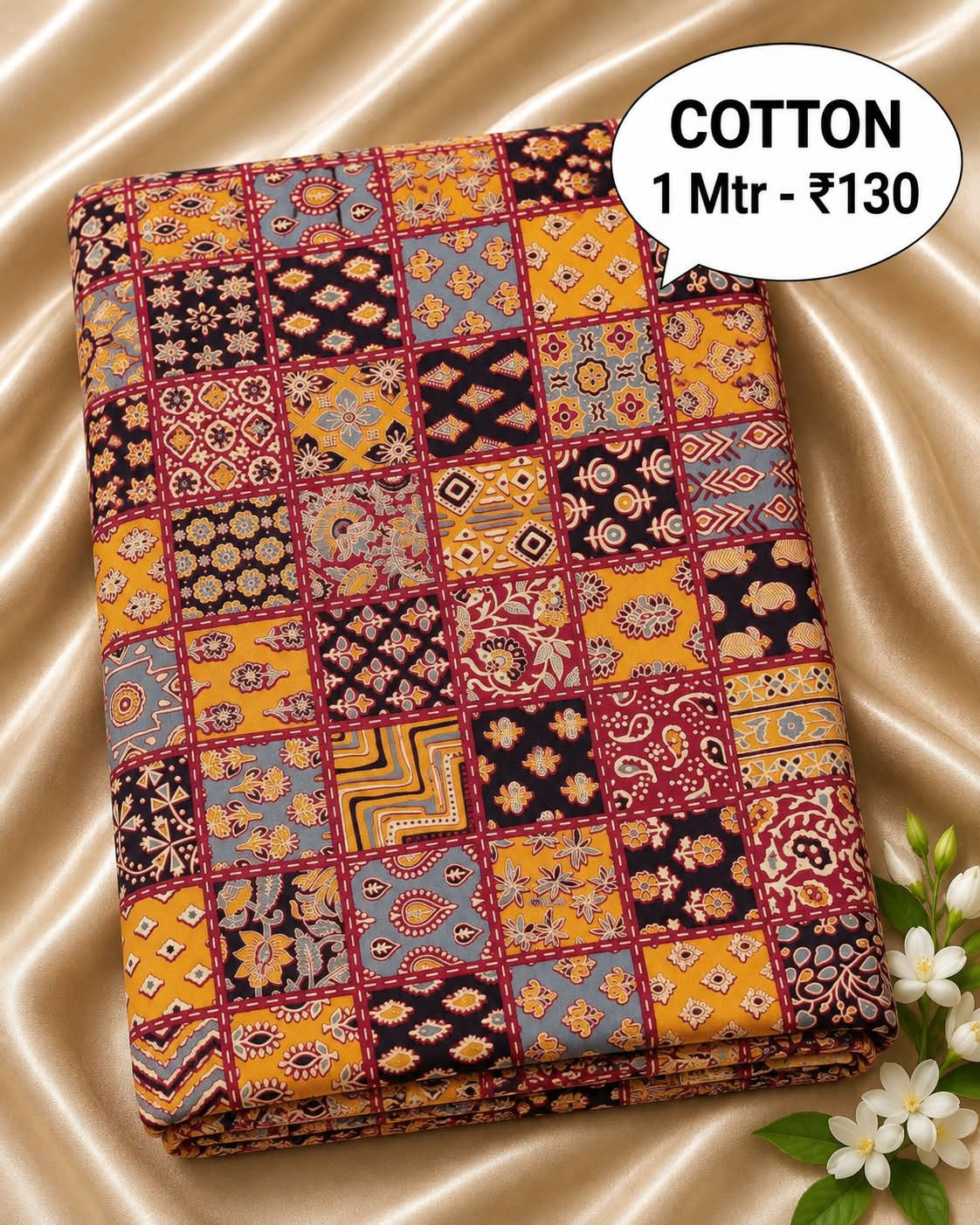 COTTON AJRAKH COLLECTION -AJKCT130