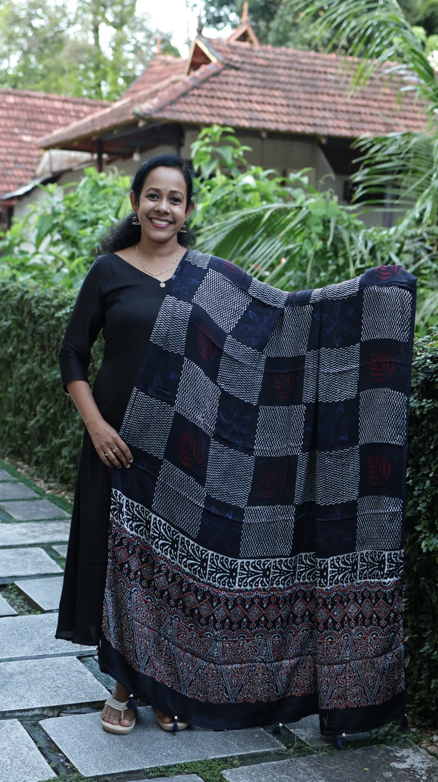 MODAL SILKS DUPATTA. MOD1250