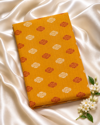 Semi Linen Fabric. SM220. Mustard Yellow